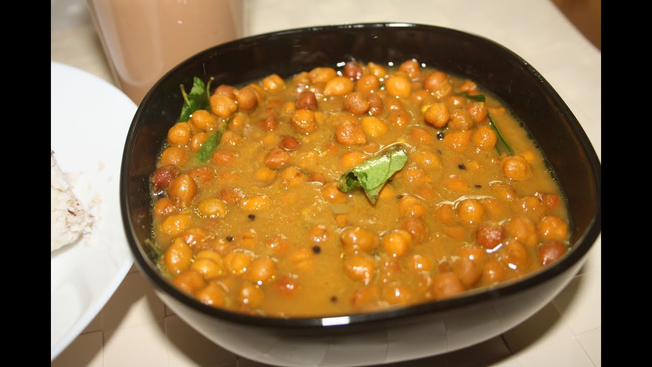 Kadala curry without coconut/ Chickpeas curry Kerala style/ എളുപ്പത്തി