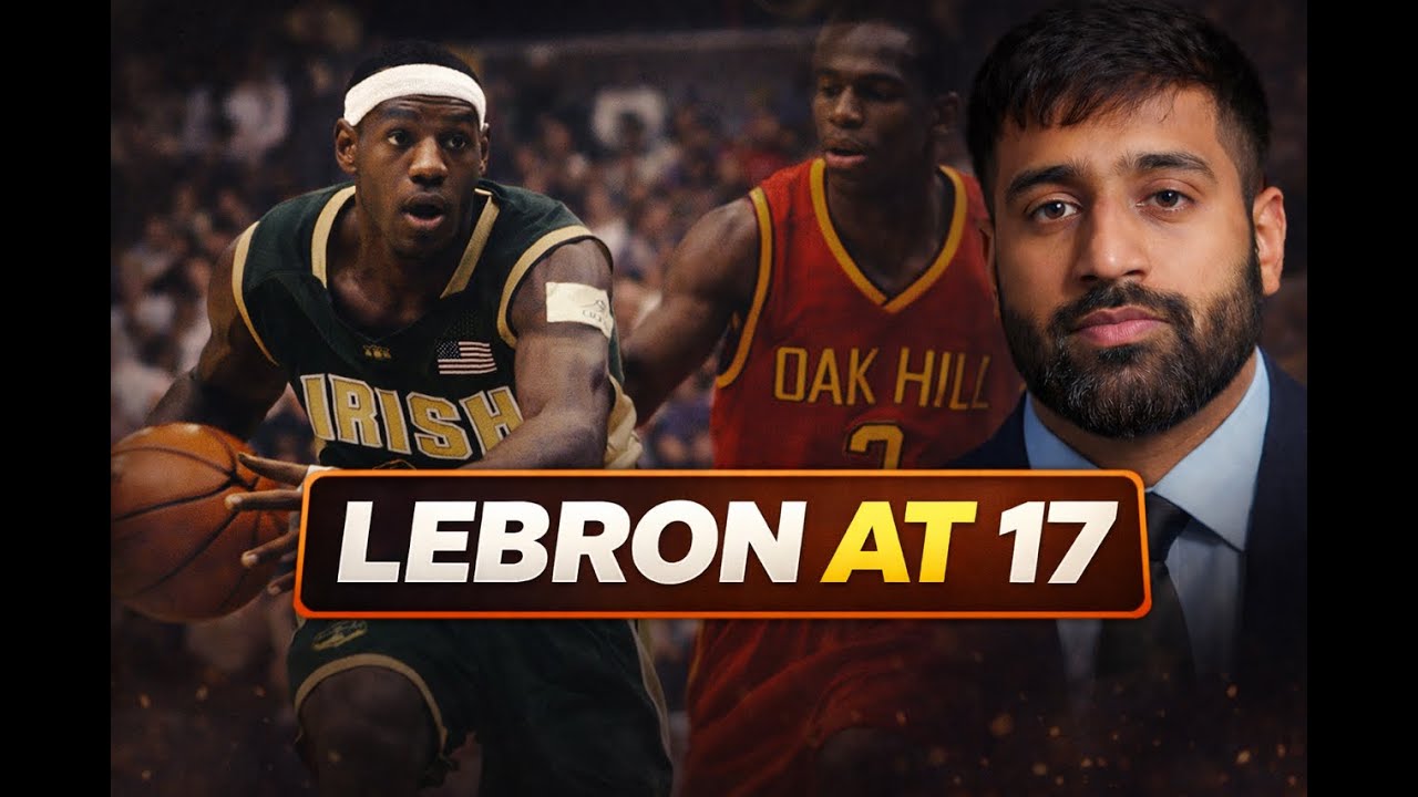 LeBron James at 17 vs Oak Hill (2002) | High School Basketball Reaction
