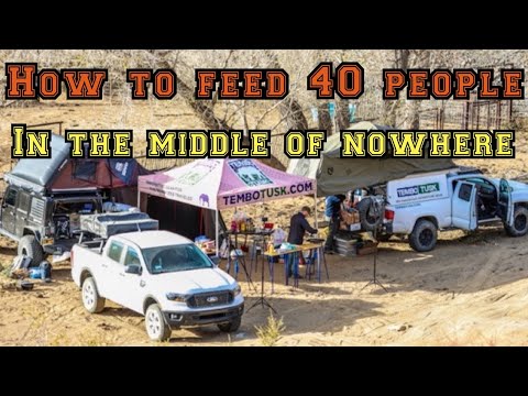 How to Feed 40 People in the Middle of Nowhere