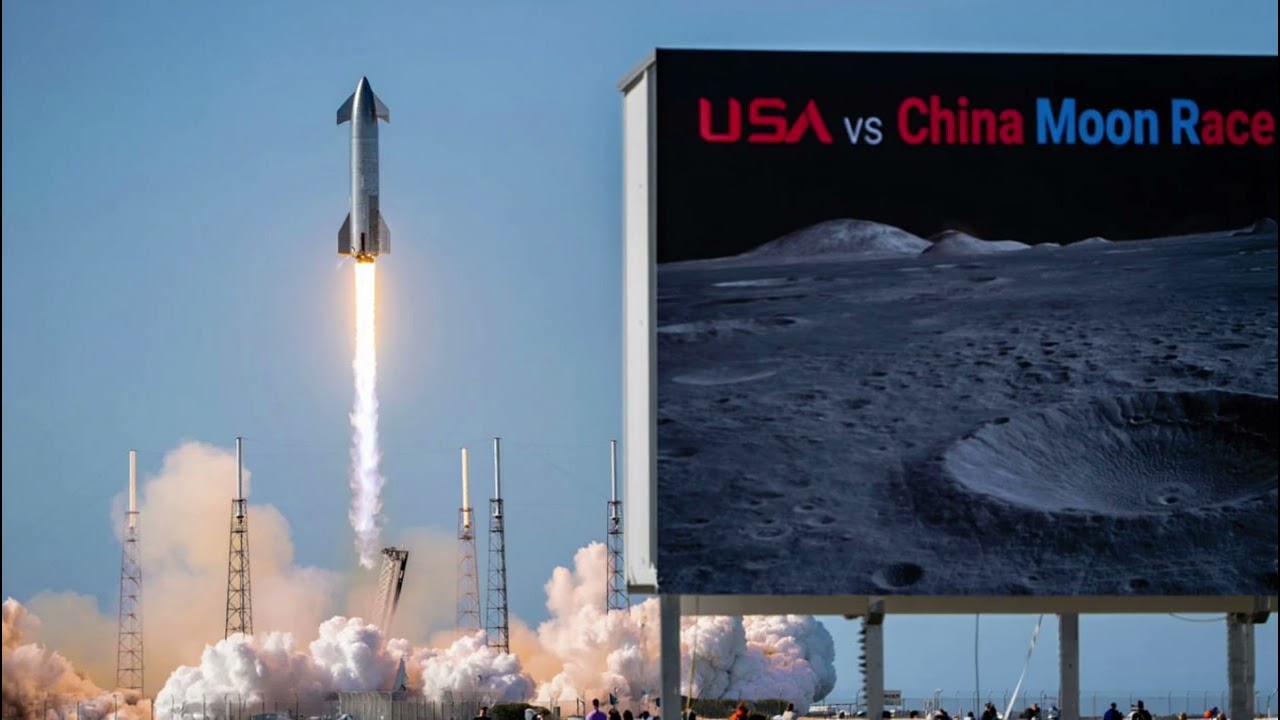 The New Space Race: U.S. vs China🚀🇺🇸x🇨🇳🌕