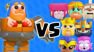 Battle Machine vs EVERY HERO in Clash Mini!