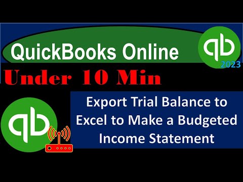 Export Trial Balance