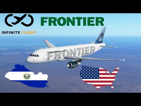 Infinite Flight - From: San Salvador (SAL) to Miami (MIA) | TIMELAPSE | Frontier Ozzy A320