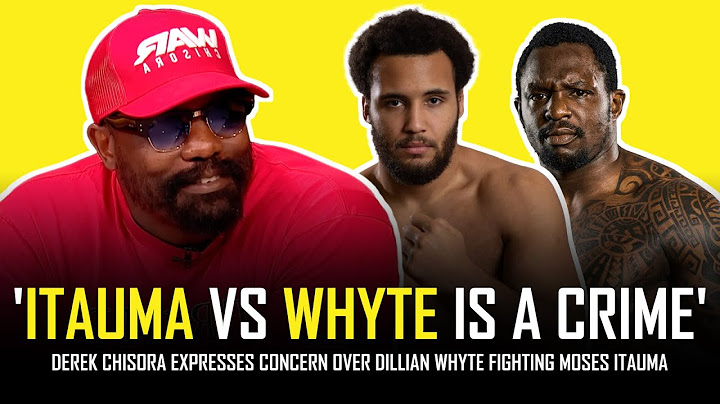 DEREK CHISORA WARNS DILLIAN WHYTE AGANST MOSES ITAUMA BOUT!!! ⚠️‼️