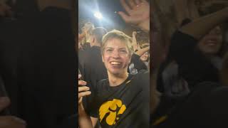 Penn State vs Iowa 10-9-2021 Rushing the field after 23-20 Iowa Win