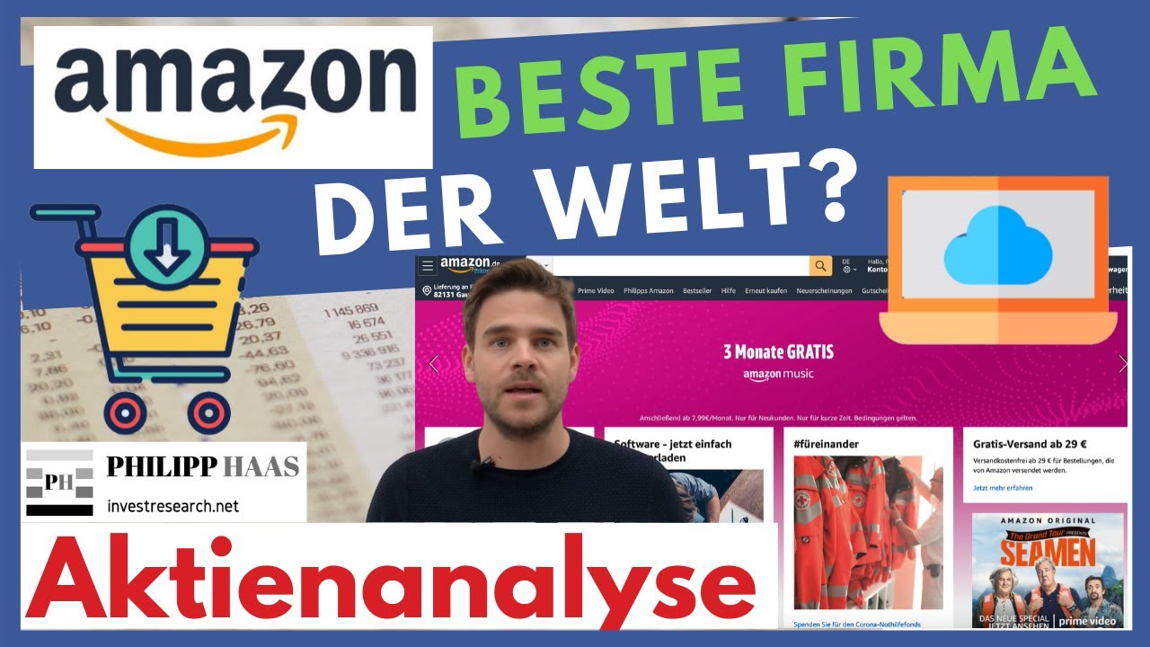 Amazon Aktie Darum Vielleicht Das Beste Unternehmen Aktie Der Welt Kaufen Amzn Aktienanalyse Youtube