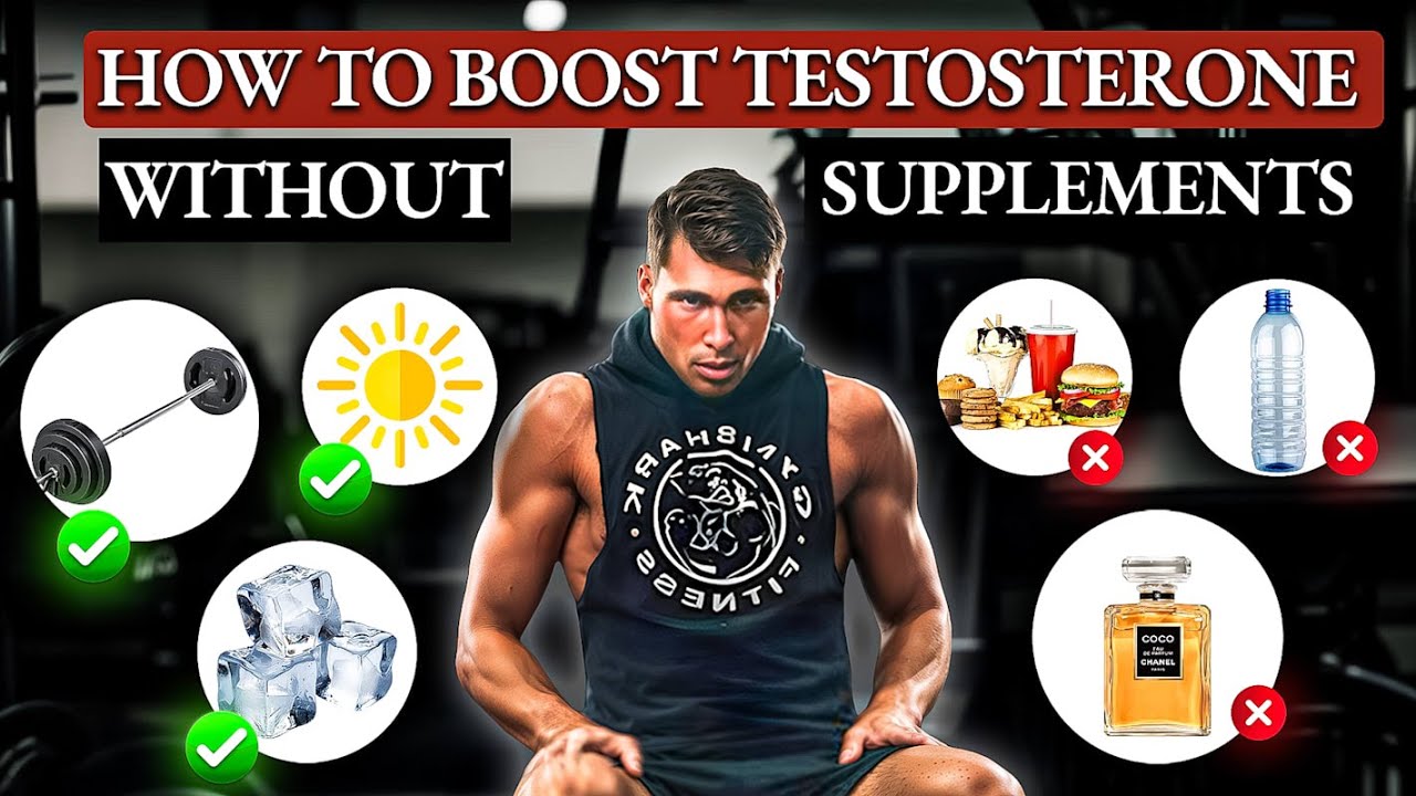 How To Boost Testosterone WITHOUT Supplements (even if you're over 40)