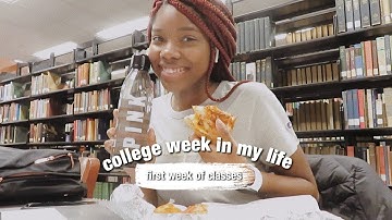 COLLEGE WEEK IN MY LIFE: first week of spring semester!
