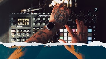 "Chasing Sunsets" | Session with Elektron Digitakt + Novation Circuit Tracks | cstl