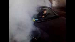 Burnout bmw e32 730