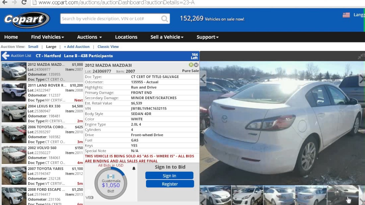 Mazda каталог по вин