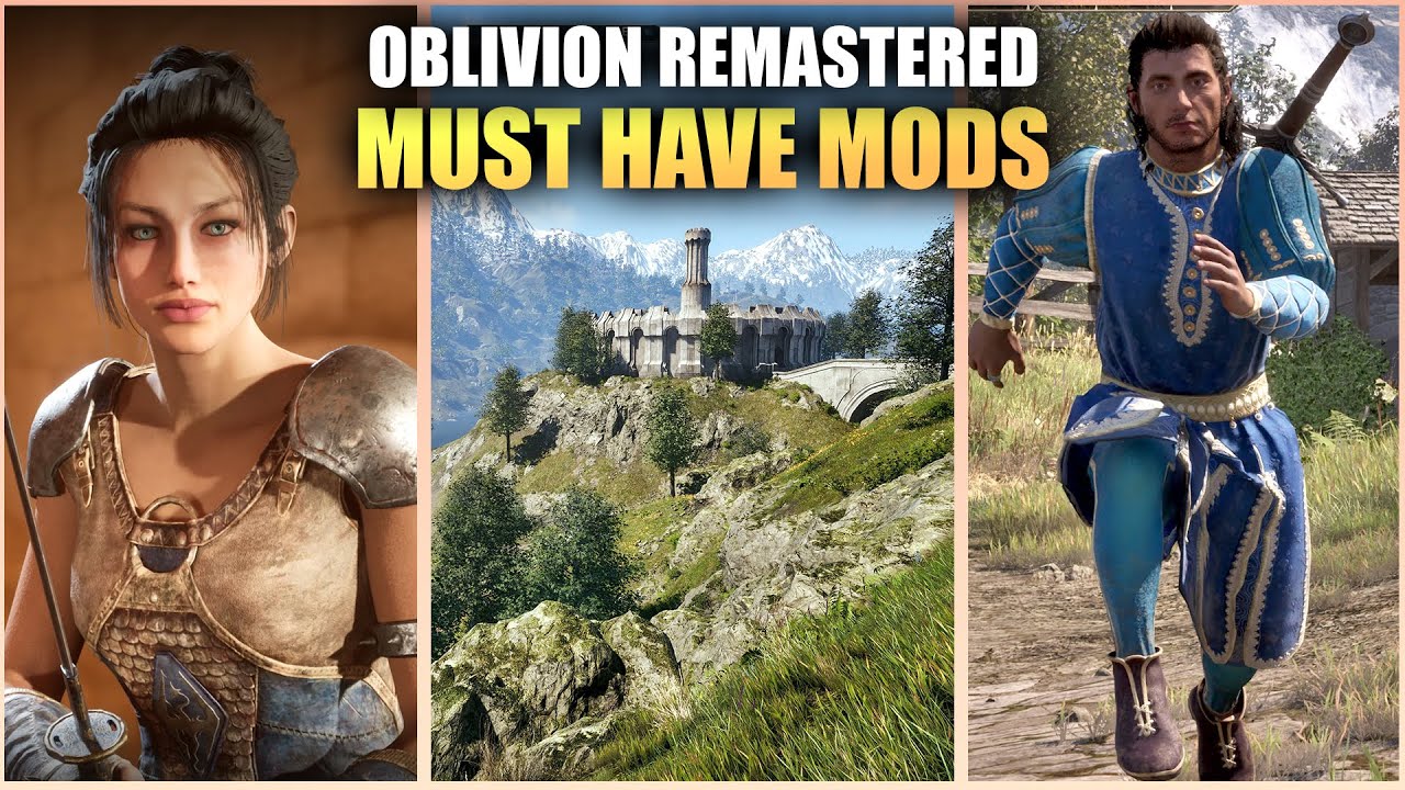 16 IMPORTANT Oblivion Remastered Mods Which You MUST HAVE - YouTube