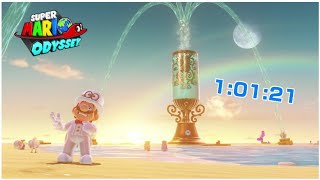 Super Mario Odyssey [Former] World Record Speedrun in 1:01:21 (Any%)