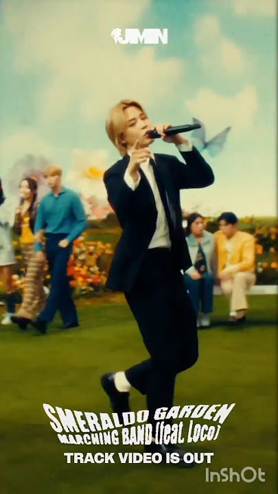 SMERALDO GARDEN MARCHING BAND [feat.loco] jimin treak video is out #jimin #shorts #@btsonbeat