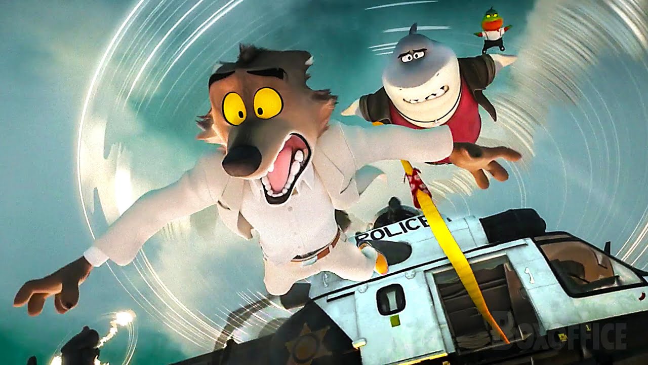 バッドガイズが空飛ぶロケットに侵入 | バッドガイズ2 | 映画シーン