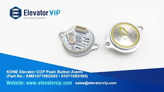 KM51071092G02 51071093H05 KONE Elevator COP KDS330 KDS220 Push Button Alarm
