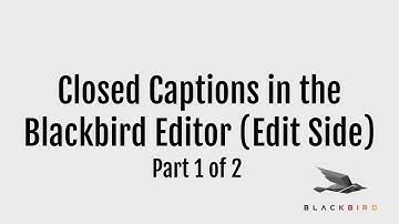 Closed Caption Edit Side Part 1 of 2