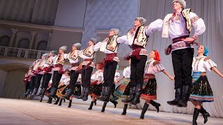 Сюита Молдавских танцев:  «Хора», «Чиокырлия», «Жок». Балет Игоря Моисеева.