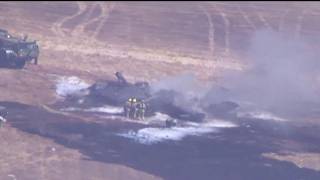 Pilot ejects before Marine fighter jet crashes at MCAS Miramar | NBC 7 San Diego