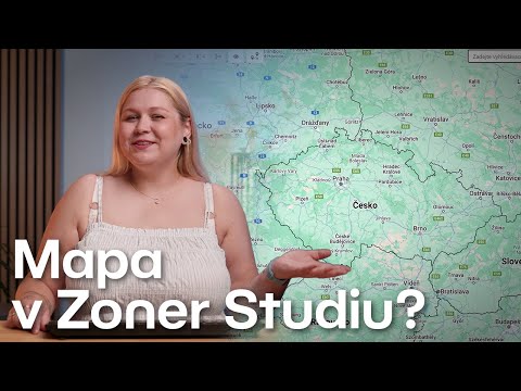 Jak pracovat s MAPOU v Zoner Studiu