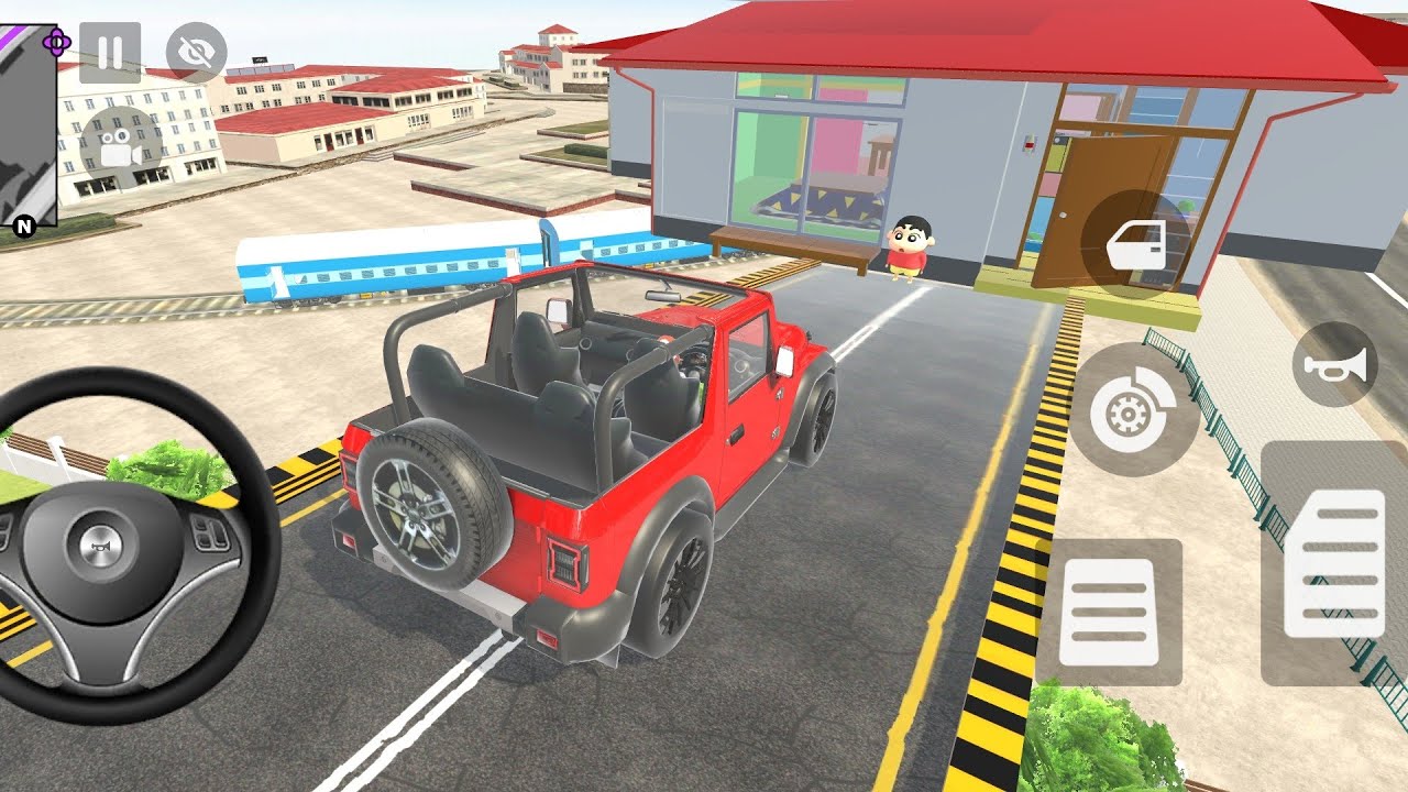 Franklin went to Shinchen's house 🏠 Indian theft auto simulator 🤩
