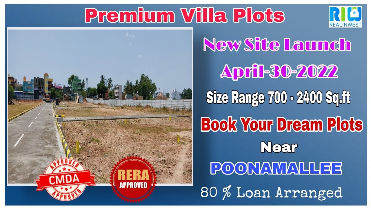 ID82 Plots Sale in Chennai Near Poonamallee Land For Sale Near