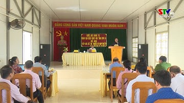 ĐOÀN ĐẠI BIỂU QUỐC HỘI TỈNH TIẾP XÚC CỬ TRI TẠI XÃ HÃNG ĐỒNG