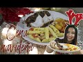 CENA NAVIDEÑA COMPLETA Y SIN HORNO | Lomo en salsa de naranja y arándanos | Pasta navideña