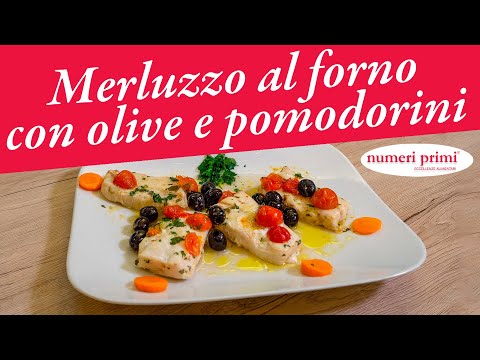 Video: Merluzzo Al Forno Con Pomodori
