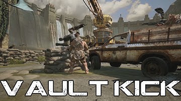 Gears of War 4 | Vault Kick Gameplay (New Mantle Kick)