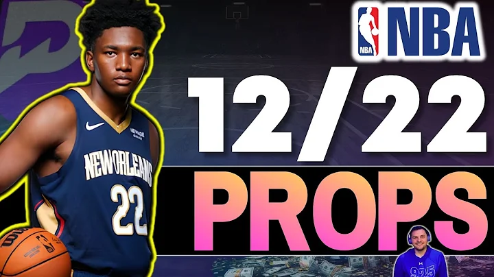 BEST NBA PLAYER PROP BETS & FREE PICKS MONDAY, December 22nd, 2025