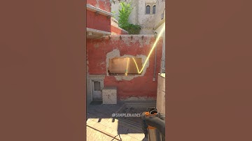 CS2 Mirage - Simple Window Smoke! #cs2 #cs2nades #counterstrike #counterstrike2 #mirage