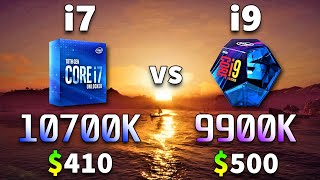 Core i7 10700K vs Core i9 9900K | PC Gaming Benchmark Test