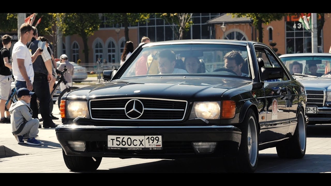 BMW E23, E31, Mercedes W126 в ОЧЕШУИТЕЛЬНОМ состоянии #ретроминск2018 ...