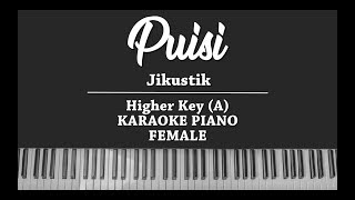 Puisi - Jikustik (FEMALE KARAOKE PIANO COVER) chords