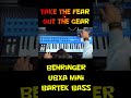 behringer ubxa mini bartek bass #behringer #synth #musicproducer #electronicmusic #synthmusic