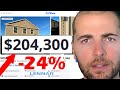 Lennar doing huge price cuts on houses. Values already crashed by 24% in Texas.