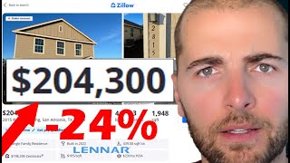 Lennar doing huge price cuts on houses. Values already crashed by 24% in Texas.