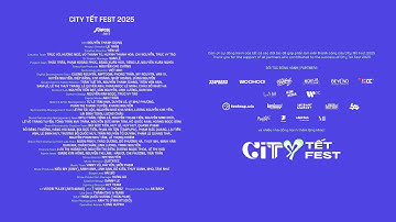 [LIVE] ĐẠI TIỆC ÂM NHẠC LOUD XAO - CÙNG QUẨY COUNTDOWN CITY TẾT FEST CỰC CĂNG DÙ ĐANG Ở BẤT KỲ ĐÂU