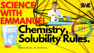 SOLUBILITY RULES | GCSE, IGCSE AND KCSE CHEMISTRY | AQA, EDEXCEL CIE, OCR, WJEC