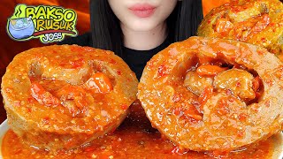 GOKILL🔥🔥 | ASMR BAKSO LAVA JUMBO SEGEDE KEPALA BAYI KUAH LAHAR | ASMR INDONESIA