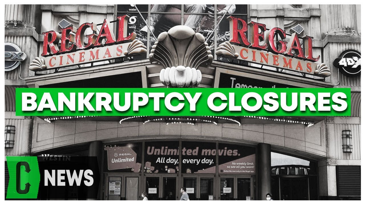Regal Cinemas to Close 39 Locations Following Bankruptcy