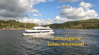 Cruising The Lake Rurse Rurberg 4K Germany Eifel National Park Pure Sound.
