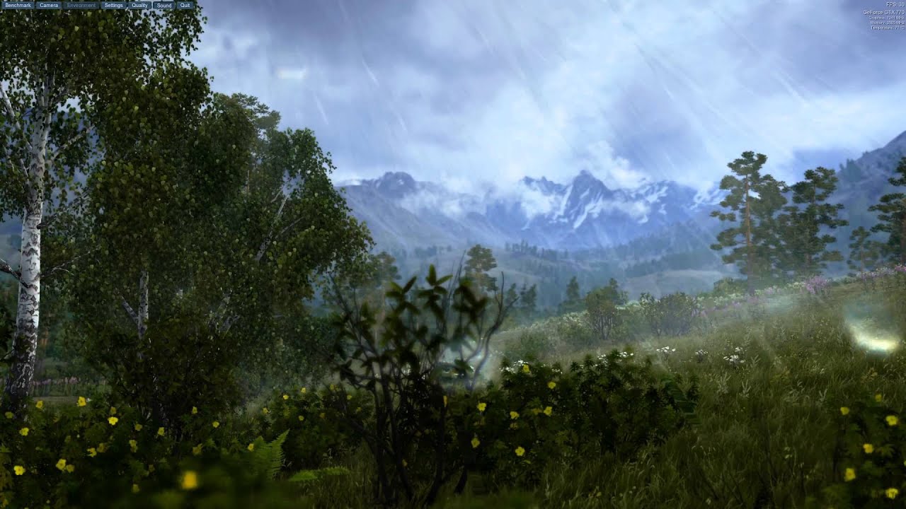 Unigine Valley Benchmark 1.0 - 1440p - YouTube