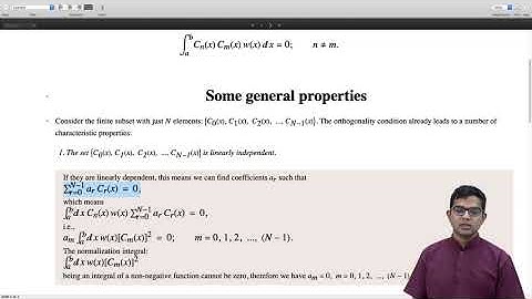 mod05lec41 - Introduction of orthogonal polynomials