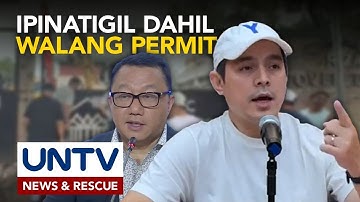 Konstruksyon ng proyekto ni Cong. Joel Chua sa Maynila, ipinatigil ni Mayor Isko