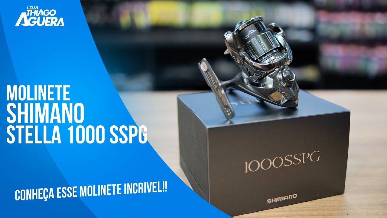 Meet the incredible STELLA 1000 SSPG REEL from Shimano | Thiago