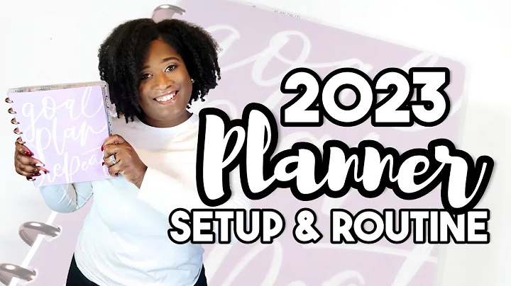 My 2023 PLANNER SETUP & ROUTINE: How to Combine Yo...