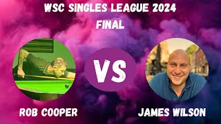 WSC Singles League Final 2024 Rob vs James