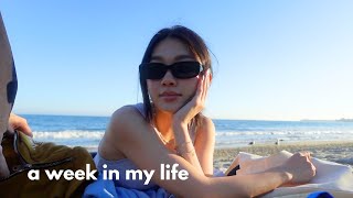 week in my life │ beach days, working out, summer days in la